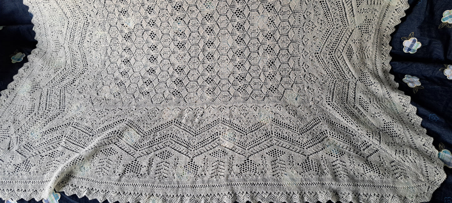 The Shetland Stars Square Shawl NL PDF