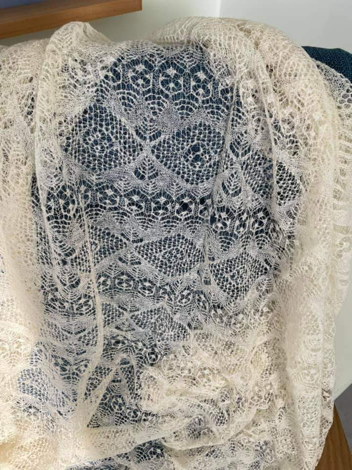 Osborne House Shawl Square ENG only, PDF Knitting