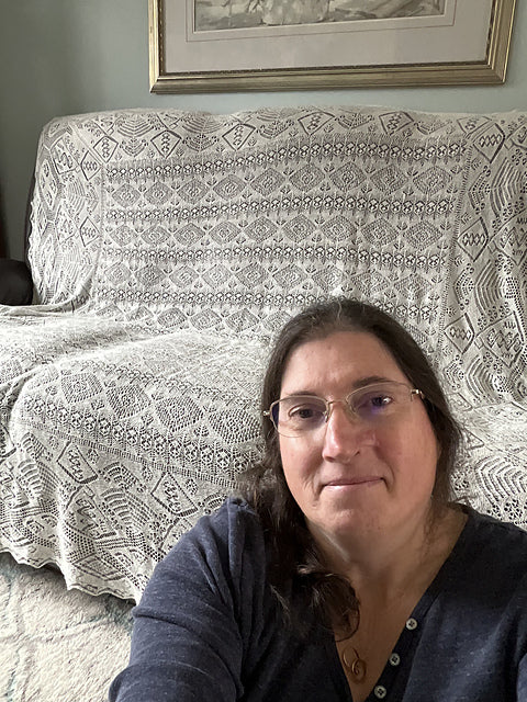 Osborne House Shawl Square ENG only, PDF Knitting