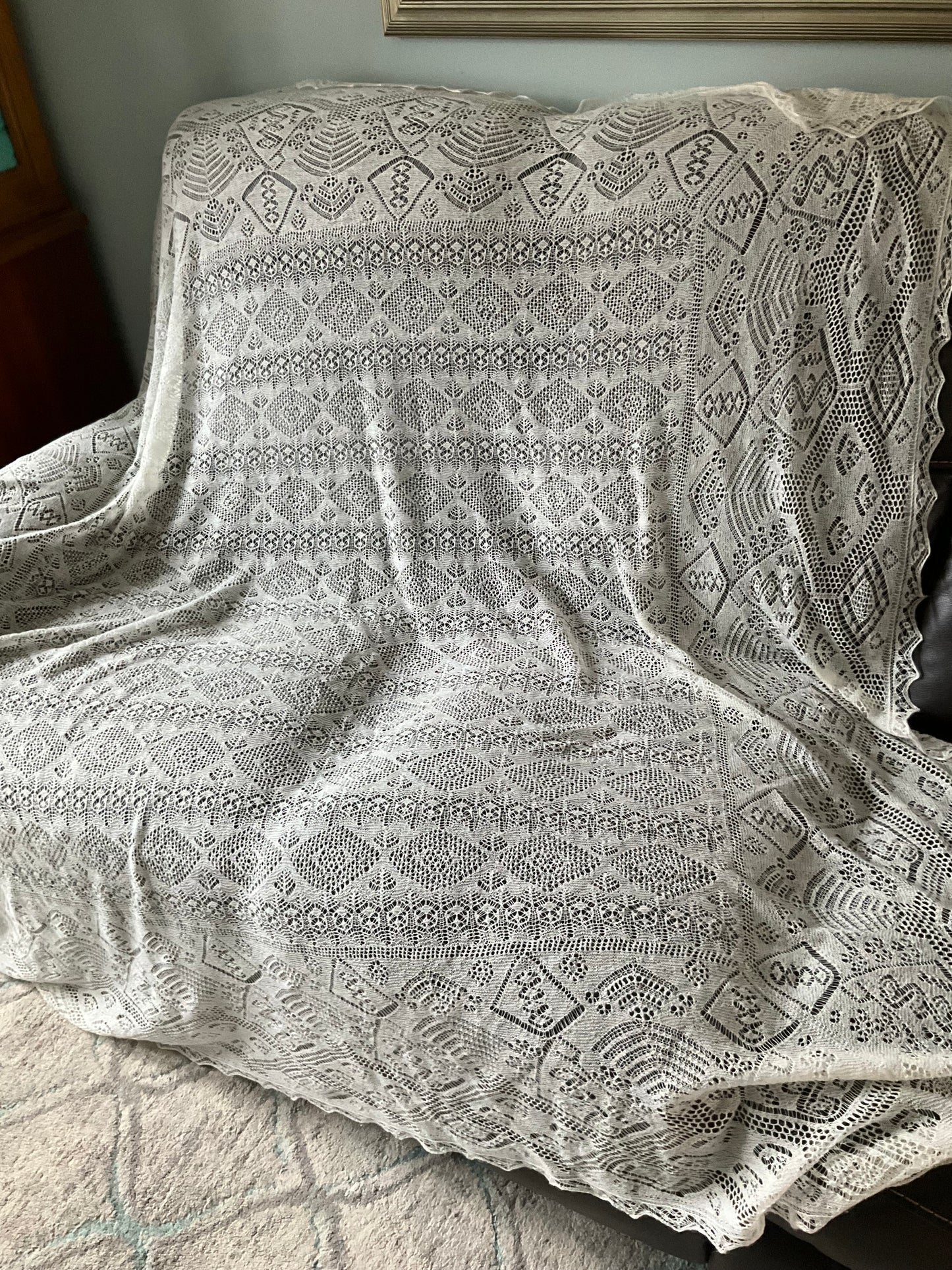 Osborne House Shawl Square ENG only, PDF Knitting