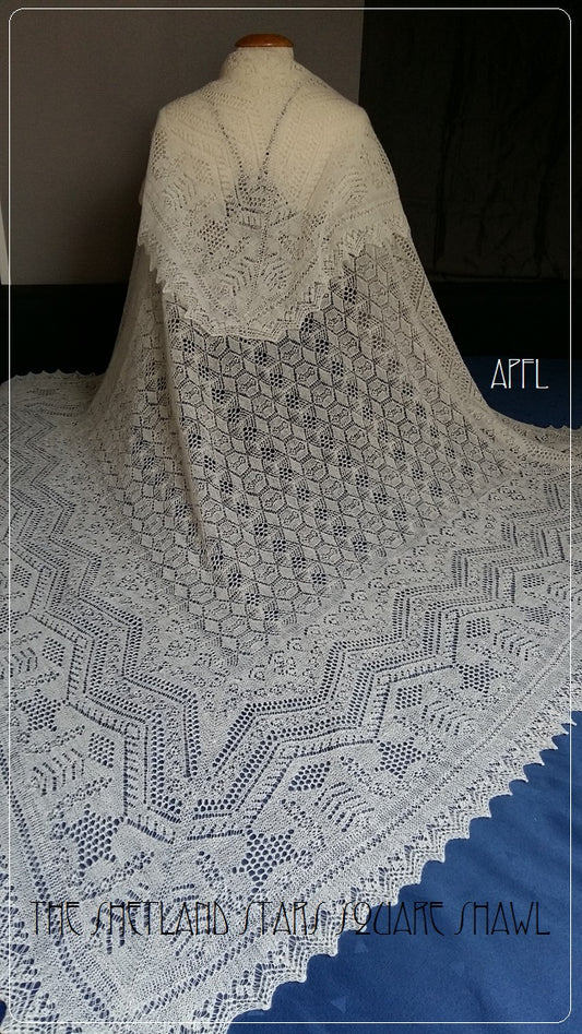 The Shetland Stars Square Shawl NL PDF